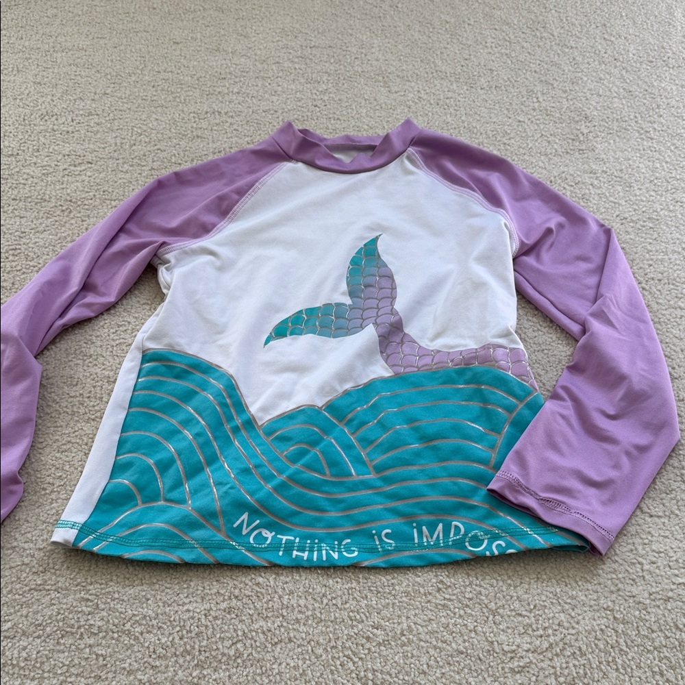 Cat & Jack Purple Long Sleeve Shirt